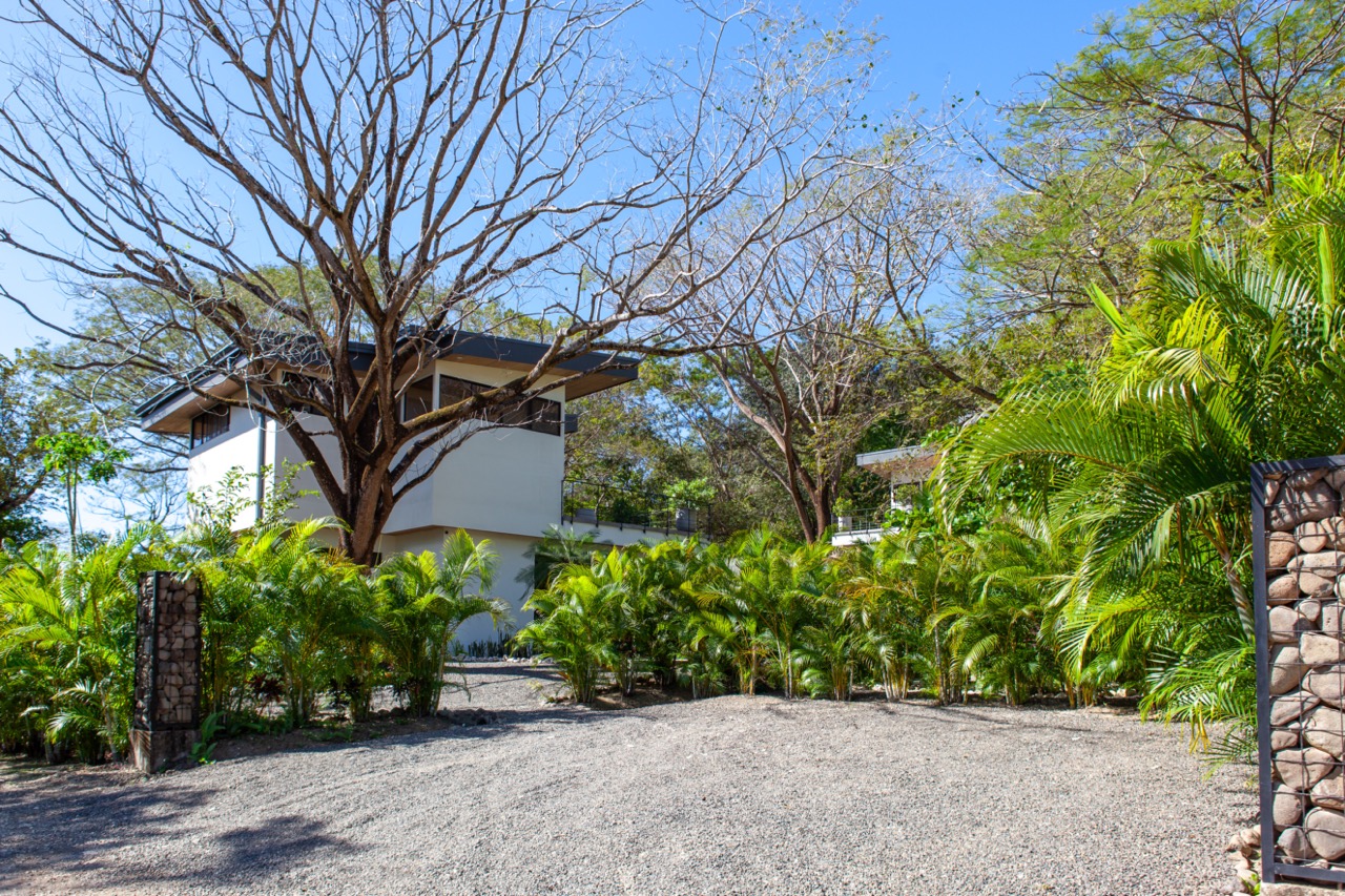 Villa Two entrance and driveway