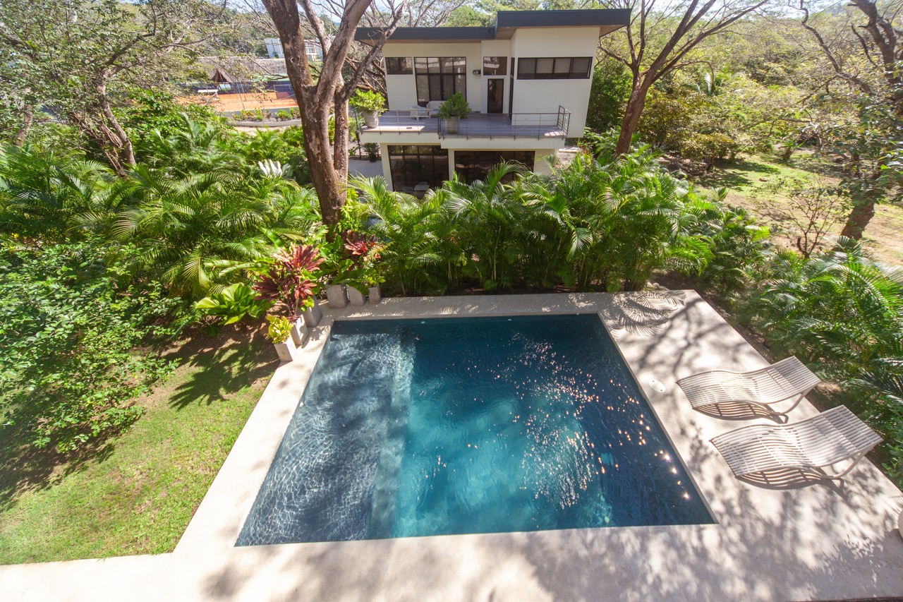Villa Two pool from above